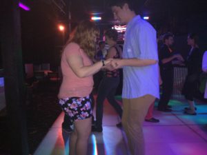 Salsa lesson at Geno’s