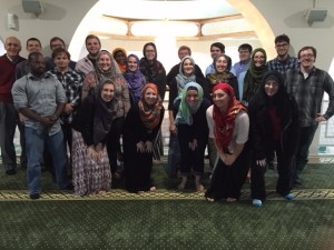 Islam class at mosque