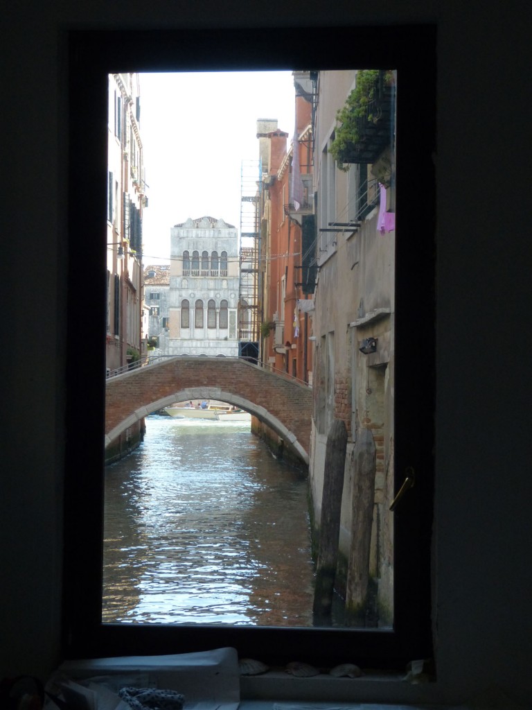 window on canal